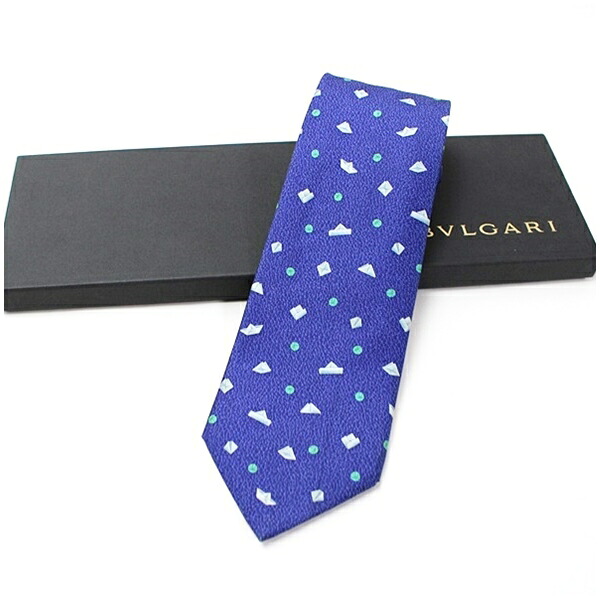 新品／未使用　ブルガリネクタイ　7folds ブルガリ シルク ネクタイ セブンフォールド 中古 Aランク BVLGARI