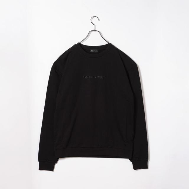 【新品/公式】SPY×FAMILY｜AMICIS  家族の日常 刺繍入りスウェット Black XLサイズ 公式グッズ colleize 公式ライセンス_1