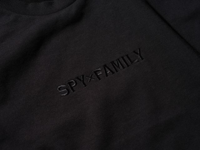 【新品/公式】SPY×FAMILY｜AMICIS  家族の日常 刺繍入りスウェット Black XLサイズ 公式グッズ colleize 公式ライセンス_7