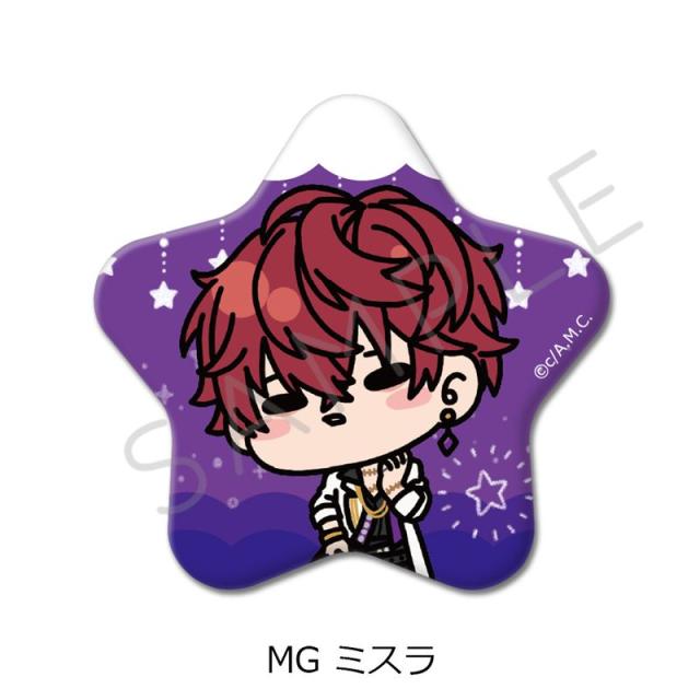 新品/公式】魔法使いの約束_星型缶バッジ MG ミスラ 公式グッズ
