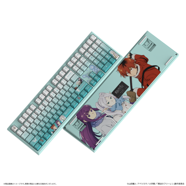 【新品/公式】葬送のフリーレン_AMICIS メカニカルキーボード 108 英語配列 Standard Edition 公式グッズ colleize 公式ライセンス