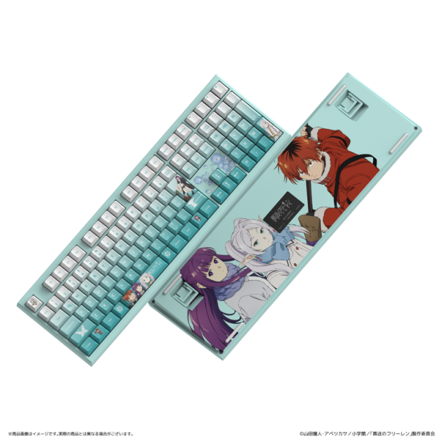【新品/公式】葬送のフリーレン_AMICIS メカニカルキーボード 108 日本語配列 Standard Edition 公式グッズ colleize 公式ライセンス