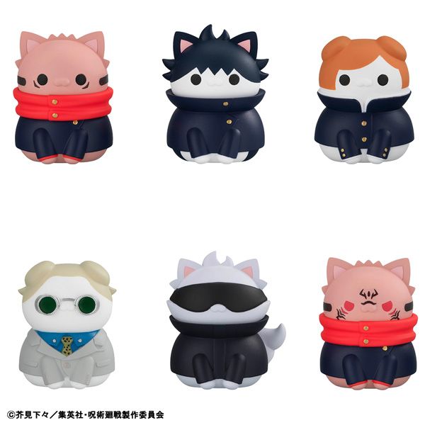 【新品/公式】呪術廻戦_MEGA CAT PROJECT  呪術ニャンコ 渋谷事変【BOX／8個入り】 公式グッズ colleize 公式ライセンス