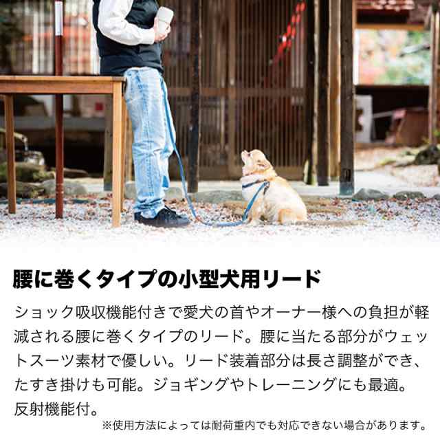 イージードッグ ロードランナー ライト デニム 犬用 リード 腰に巻く 犬 散歩 ハンズフリー ランニング 小型犬 中型犬 Ezydogの通販はau Pay マーケット メルランド