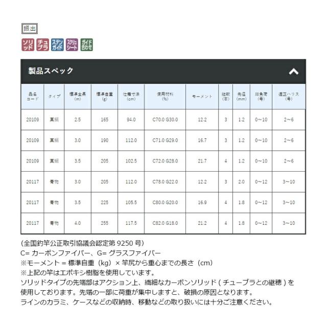 がまかつ 海上釣堀 マリンアローII 真鯛 2.5m