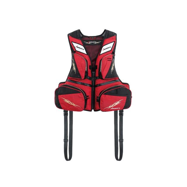 マルキュー PFD03 L2 ライフジャケット L-LL レッド