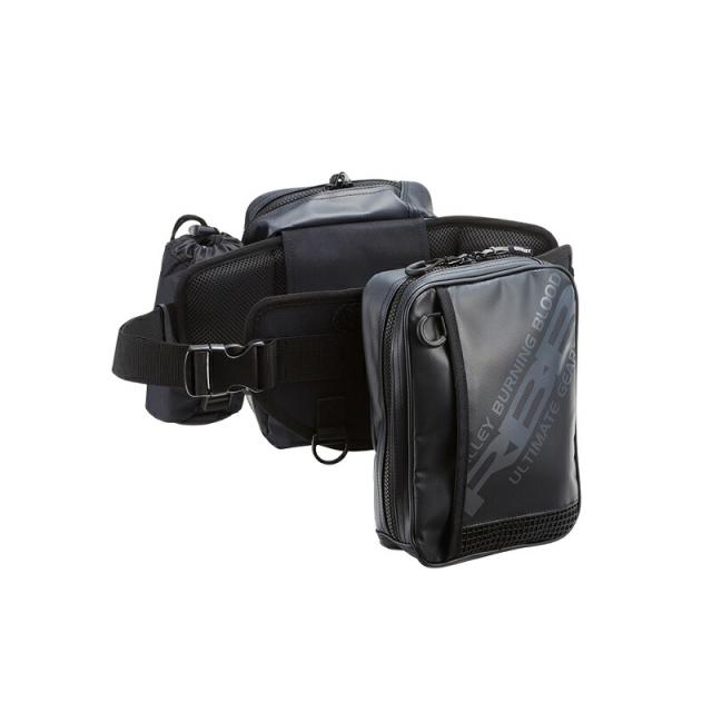 リバレイ 7696 RBB ロックショアサポーター ブラック/グレー