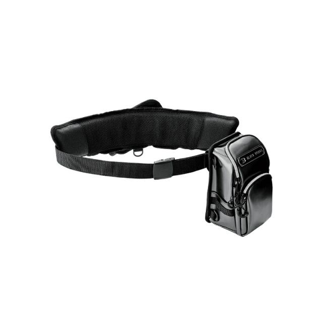 がまかつ GM2616 落とし込みベルト ブラック (BLACK WORKS)