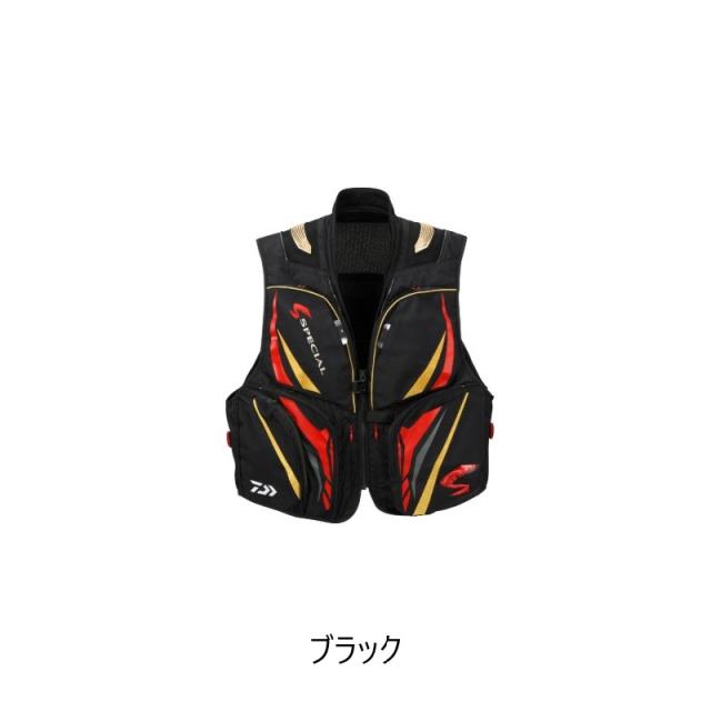 ダイワ DV-1025 スペシャル バリアテックショートベスト ブラック 2XL