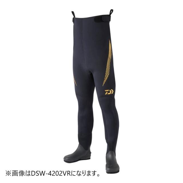 ダイワ DSW4202R ダイワスリムウェーダー(先丸) ブラック LLA-LL