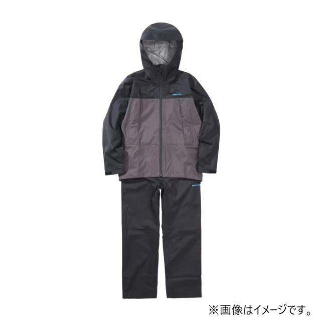 シマノ RA-047X 3レイヤー レインスーツ 3XL シマノブラック