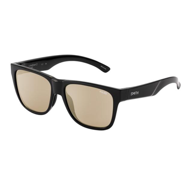 SMITH ローダウン2 POLARX Lowdown 2 Black X-Brown 32 Silver Mirror