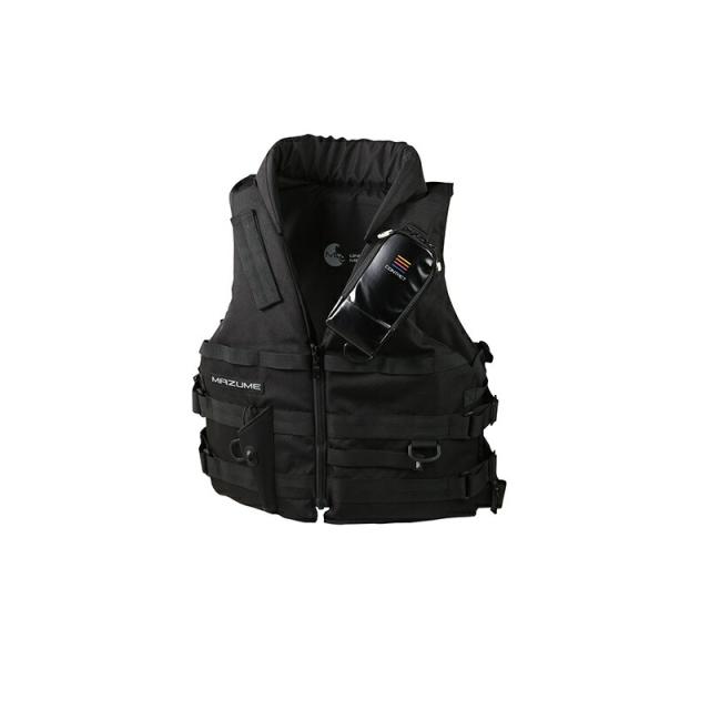 オレンジブルー MZLJ-772 mazume コンタクトライフジャケット フリー ブラック