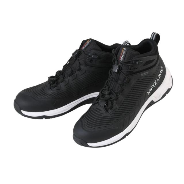 オレンジブルー MZSH-743 mazume ラフウォーターデッキシューズ ハイカット LL ブラック / 船釣り オフショア 滑らない