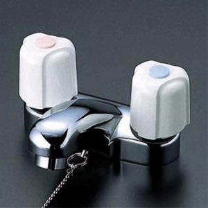 KVK   2ハンドル混合栓 【KM66G】