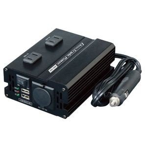 メルテック(Meltec)  車載用 DCDCコンバーター デコデコ 静音タイプ 3way  USB&amp;コンセント&amp;アクセサリーソケット HDC-150