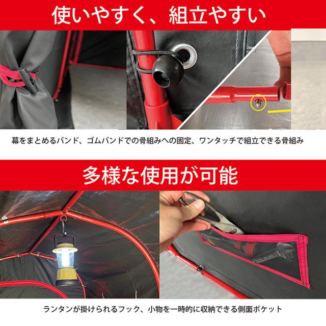 送料無料 同梱不可 南栄工業 サイクルハウス パイプ倉庫 カリプトガレージ L 南榮工業_4