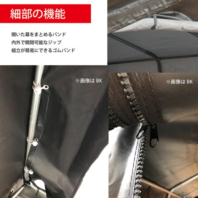 送料無料 同梱不可 南栄工業 パイプ 車庫 倉庫 物置 ガレージ マルチストレージ 3055 B SVU ワンボックスタイプ 南榮工業_4