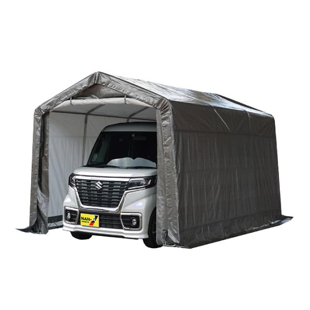 送料無料 同梱不可 南栄工業 パイプ 車庫 倉庫 物置 ガレージ マルチストレージ 3040 B SVU 軽自動車用 南榮工業_1
