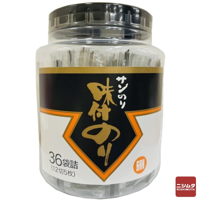 サン海苔 味付のり 36袋詰(12切5枚)