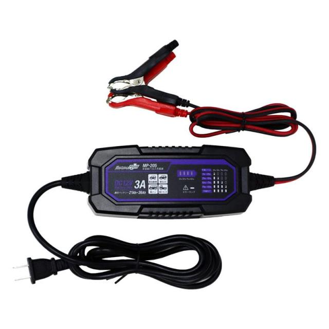 メルテック(meltec) 全自動パルスバッテリー充電器  12V専用  MP-205
