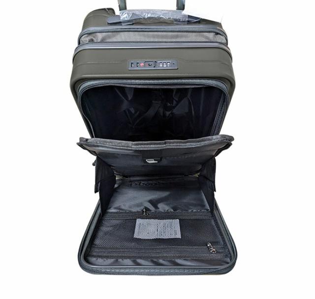 N'eeds! フロントドア式 キャリーケース 36L FO-HEO36 HEオレンジ