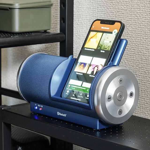 太知ホールディングス ANABAS Bluetooth スピーカー ABS-215-FB 防水 スマホワイヤレス充電対応