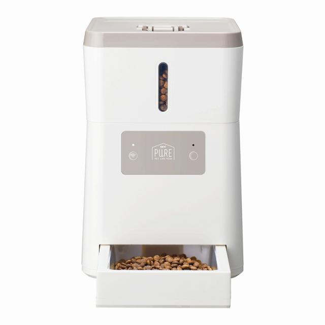 ジェックス GEX PURE PET AUTO FEEDER オートフィーダー 自動給餌器 PPAF01-WH_1