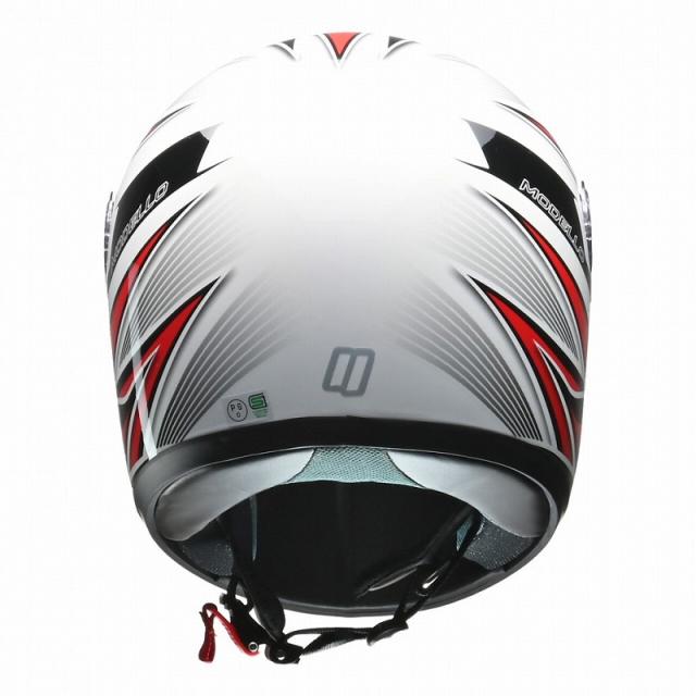 新品未使用 リードヘルメット RX-100R 限定モデル ホワイト×レッド