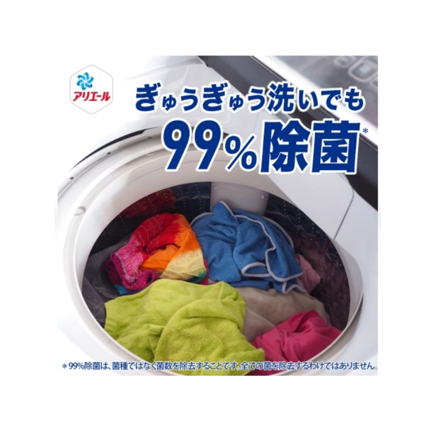 P&G アリエールジェル　除菌プラス ウルトラジャンボ 詰替 1400g×6個　液体 洗濯洗剤_4