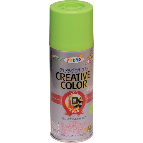 アサヒペン クリエイティブカラースプレー 66フレッシュグリーン 300ml