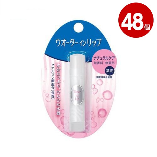 ファイントゥディ ウォーターインリップ　薬用スティック ＮＦ ｆ 3.5g 　48個　医薬部外品