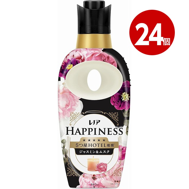 P＆G　レノアハピネス　夢ふわタッチ　ジャスミン＆ムスクの香り　本体　460ml×24個　柔軟剤【送料無料】