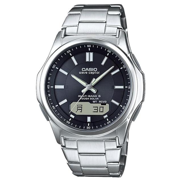 カシオ CASIO ソーラー電波時計 ウェーブセプター WVA-M630D-1AJF  waveceptor 腕時計 マルチバンド6 メンズ