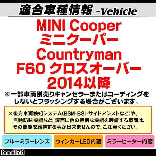 lm-bmmi17d MINI Cooper ミニクーパー Countryman F60 クロスオーバー