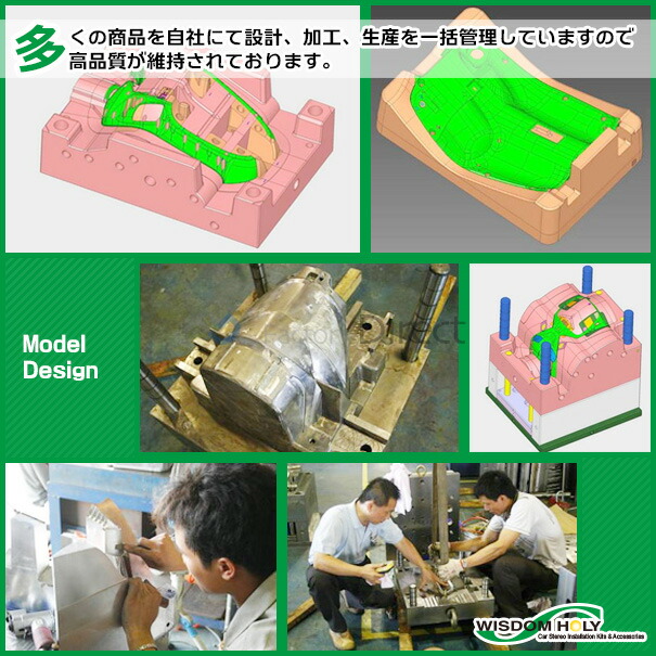 wi-ma08-436a AVインストールキット Demio デミオ (DE系 H19.05-H26.08 2007.05-2014.08) ブラックカラー 2DIN MAZDA マツダ ナビ取付フレーム (カスタム パーツ 車 ナビ キット カーオーディオ オーディオ インストール ナビ取付キット 取り付けキット)_3