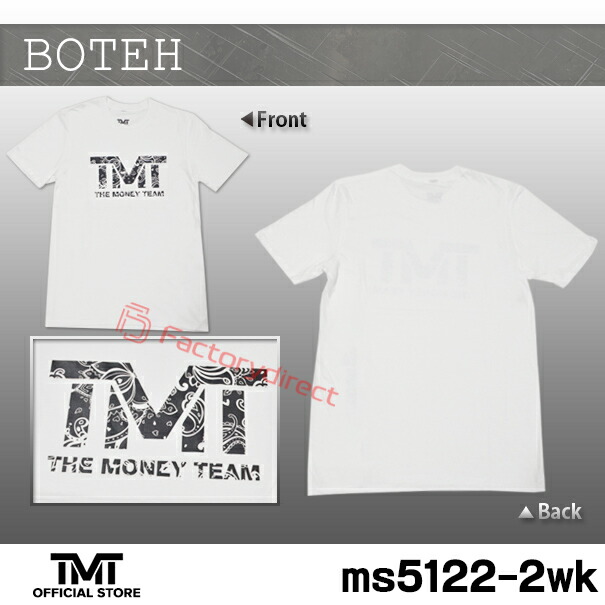 TMT ザ・マネーチーム　フロイドメイウェザー　Tシャツ Mサイズ　ボクシング tmt-ms5113-k ザ・マネーチーム Tシャツ TMT USA 黒ベース×アメリカ