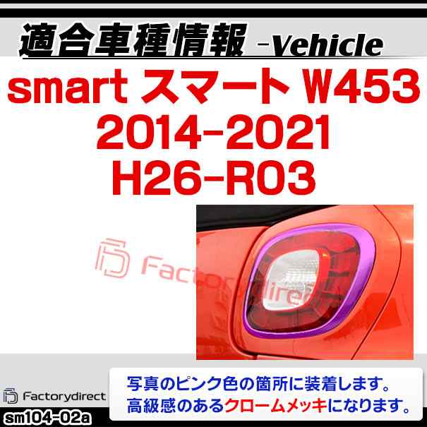 ri-sm104-02a テールランプ用 smart スマート W453 (2014-2021