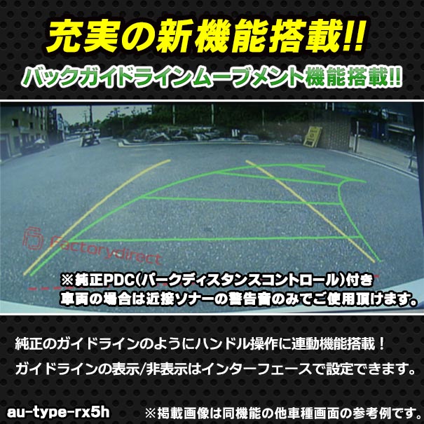 in-au-type-rx5h04 Audi アウディ A5 (Typ F5後期 2021-2024 R03-R06 ※10.1インチナビ&amp;MMIタッチ搭載車専用) AVインターフェイス HDMI入力搭載 ミラーリング フロント&amp;サイドカメラ増設などに最適 (インターフェース ミラーリング dvd 地デジ)_4