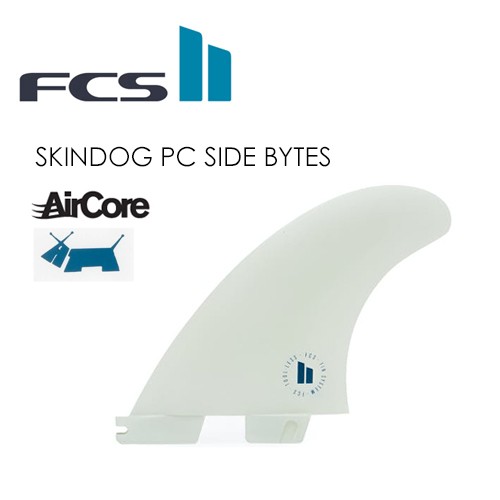 FCS2 エフシーエス フィン ロング サイド シングルスタビ ベン・スキナー スキンドッグ●FCSII SKINDOG PC SIDE BYTES