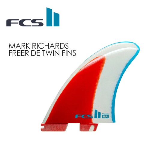 FCS II MARK RICHARDS FREERIDE TWIN FINS | www.piazzagrande.it