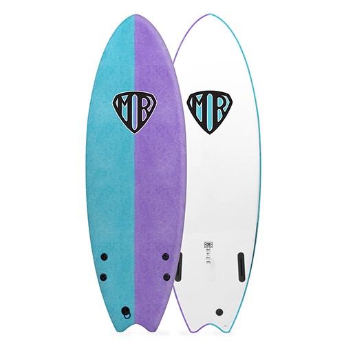 OCEAN&EARTH オーシャンアース サーフボード ソフトボード●O&E MR EZI-RIDER TWIN FIN SOFTBOARD 5.6ft