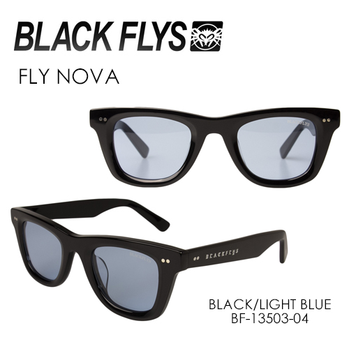 BLACKFLYS ブラックフライズ サングラス●FLY NOVA BLACK/LIGHT BLUE BF-13503-04の通販は 14,850円