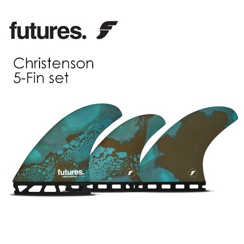 FUTUREFINS フューチャーフィン トライフィン クアッドフィン クリス・クリステンソン●Christenson 5-Fin set