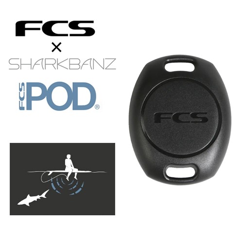 FCS エフシーエス 磁気 手首 足首 バンド 鮫 サメ避け サメ対策 サーフィン 海水浴●FCS POD X SHARKBANZ シャークバンズポッド