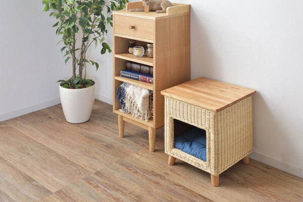 AZUMAYA ペットハウススツール PET-63 完成品 W40×D40×H45 送料無料_4