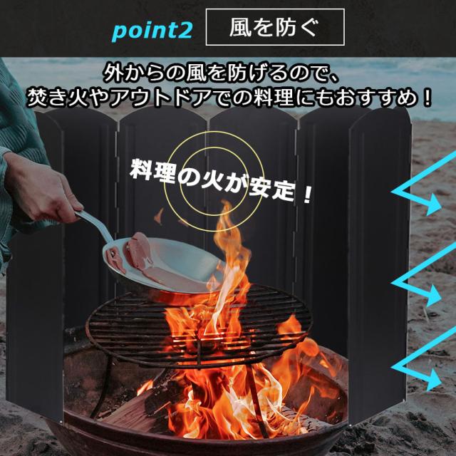 Bush Ecology マンタリフレクター 焚火リフレクター キャンプ ウインド