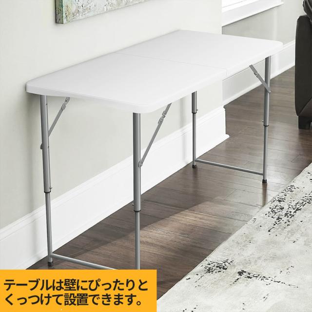 ワークテーブル 2台セット 作業台 作業テーブル 折りたたみ式 幅180cm 耐荷重120kg 倉庫作業 オフィス 簡易 作業デスク 作業テーブル 送料無料 3サイズ選べる 2台セット ワークテーブル 作業台 作業テーブル