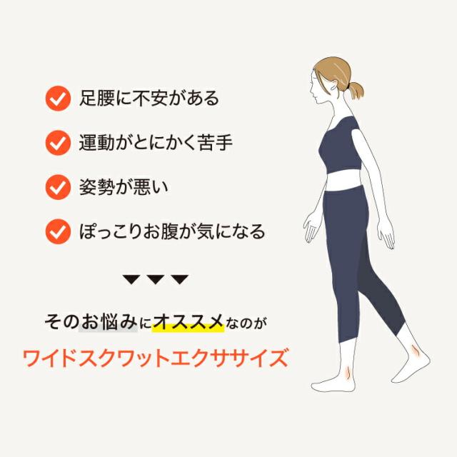 ワイドスクワットホッパー エクササイズ ワイドスクワット ストレッチ お腹 お尻 背中 太もも KANAMI 運動 簡単 トレーニング プレゼント セール PROIDEA プロイデア ドリーム 送料無料_2