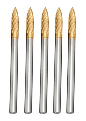 ミスターマイスター [Mr.Meister]  超硬ロータリーバー 〔5本セット〕　【21009】